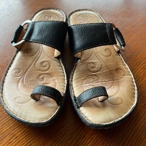 Born Black Sandals